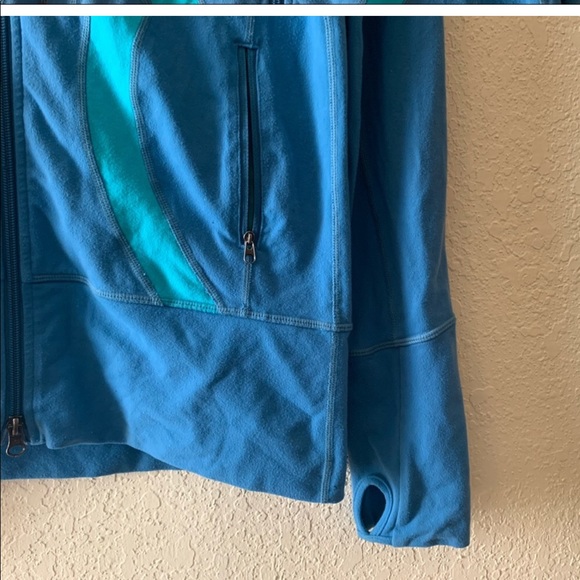Lululemon Stride Jacket Blue and turquoise - Picture 4 of 4
